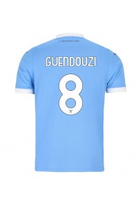 Fotbalové Dres Lazio Matteo Guendouzi #8 Domácí Oblečení 2025-26 Krátký Rukáv